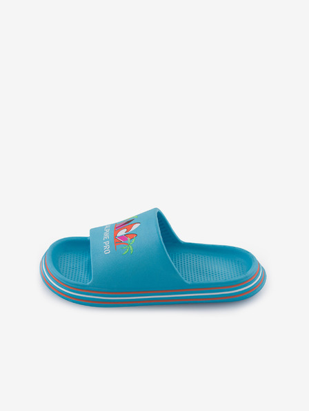 ALPINE PRO Modré detské papuče ALPINE PRO LARINO
