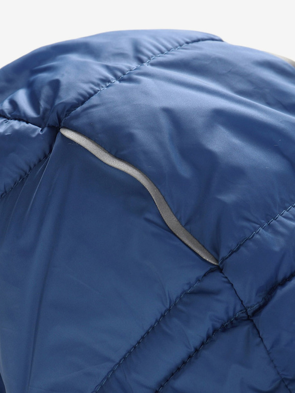 ALPINE PRO Modrá detská obojstranná zimná bunda ALPINE PRO EROMO