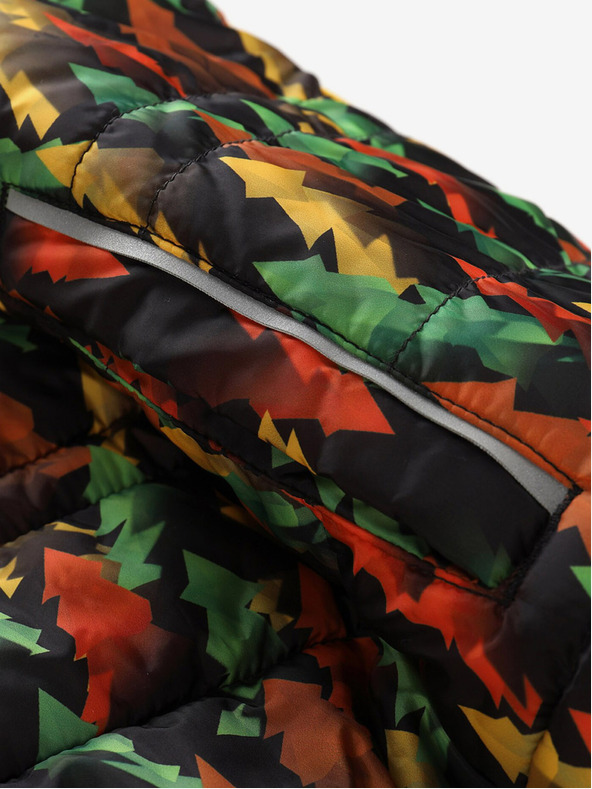 ALPINE PRO Hnedá detská obojstranná zimná bunda ALPINE PRO EROMO