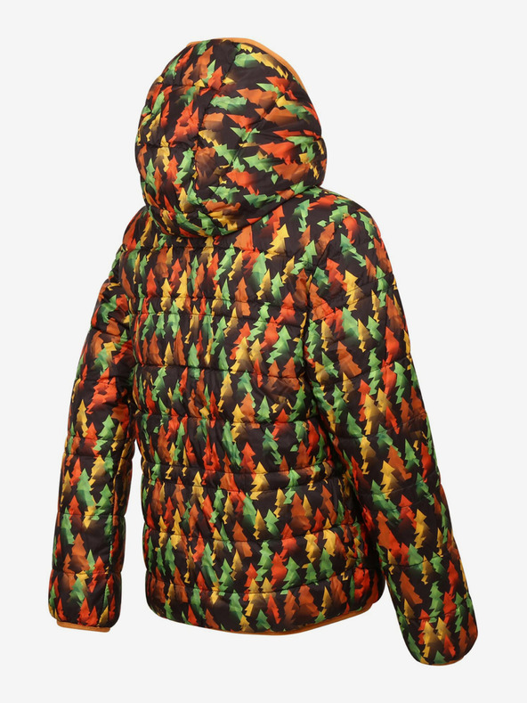 ALPINE PRO Hnedá detská obojstranná zimná bunda ALPINE PRO EROMO