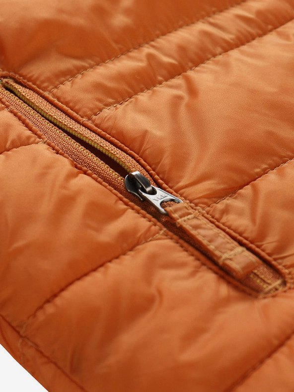 ALPINE PRO Hnedá detská obojstranná zimná bunda ALPINE PRO EROMO