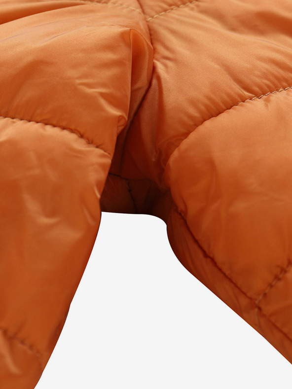 ALPINE PRO Hnedá detská obojstranná zimná bunda ALPINE PRO EROMO