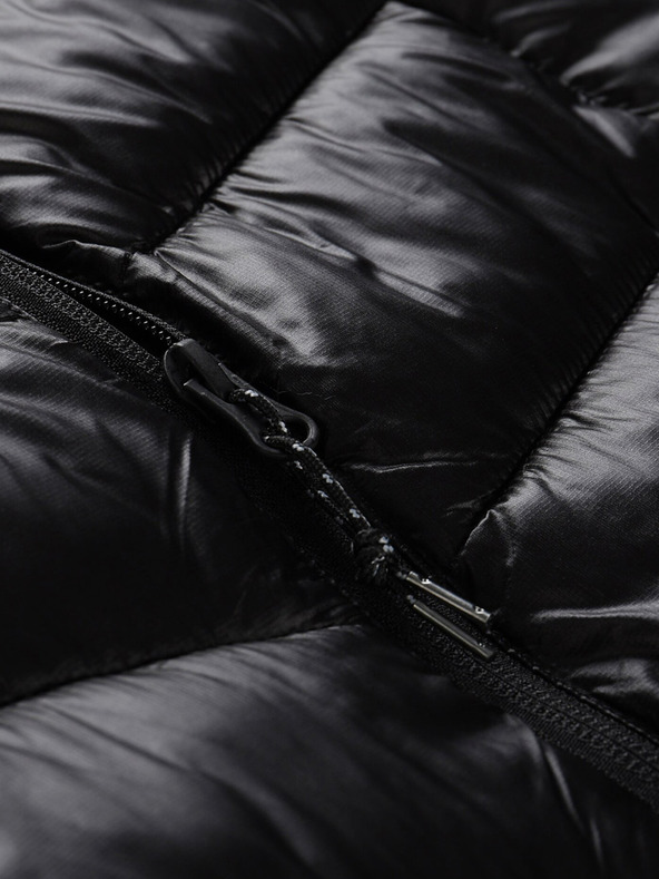 ALPINE PRO Čierny dámsky zimný prešívaný kabát ALPINE PRO OREFA