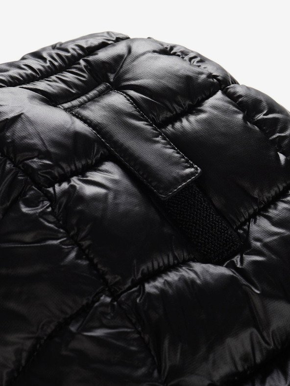 ALPINE PRO Čierny dámsky zimný prešívaný kabát ALPINE PRO OREFA