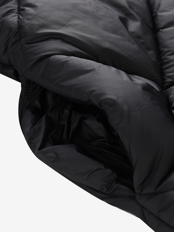 NAX Čierny dámsky zimný prešívaný kabát NAX ZARGA