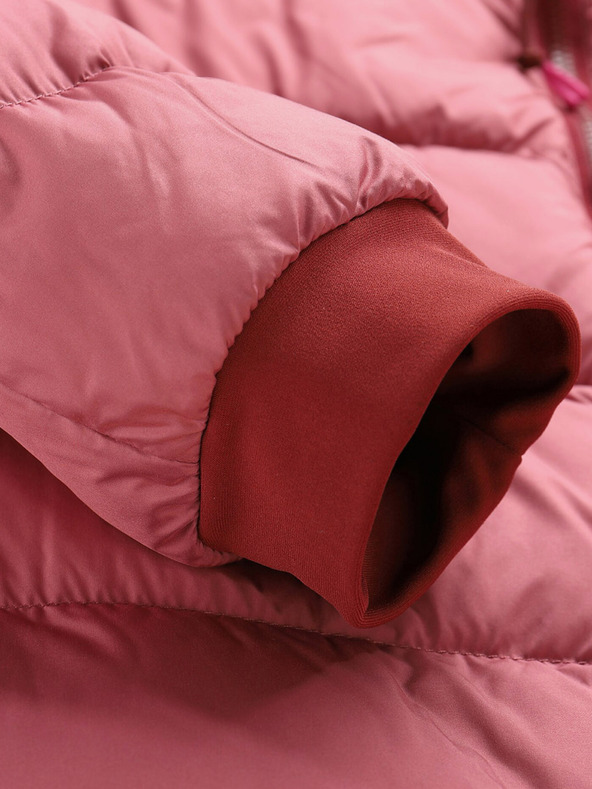 ALPINE PRO Ružový dámsky zimný prešívaný kabát ALPINE PRO ROGITA