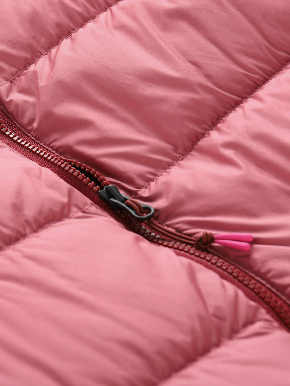 ALPINE PRO Ružový dámsky zimný prešívaný kabát ALPINE PRO ROGITA