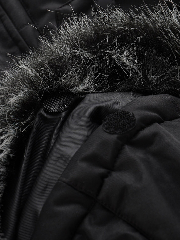 ALPINE PRO Čierna dámska zimná bunda ALPINE PRO EGYPA