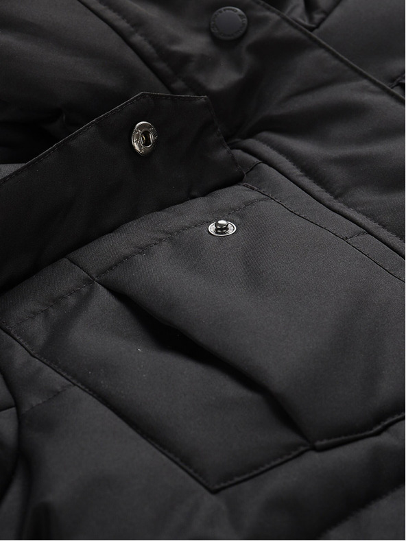 ALPINE PRO Čierna dámska zimná bunda ALPINE PRO EGYPA