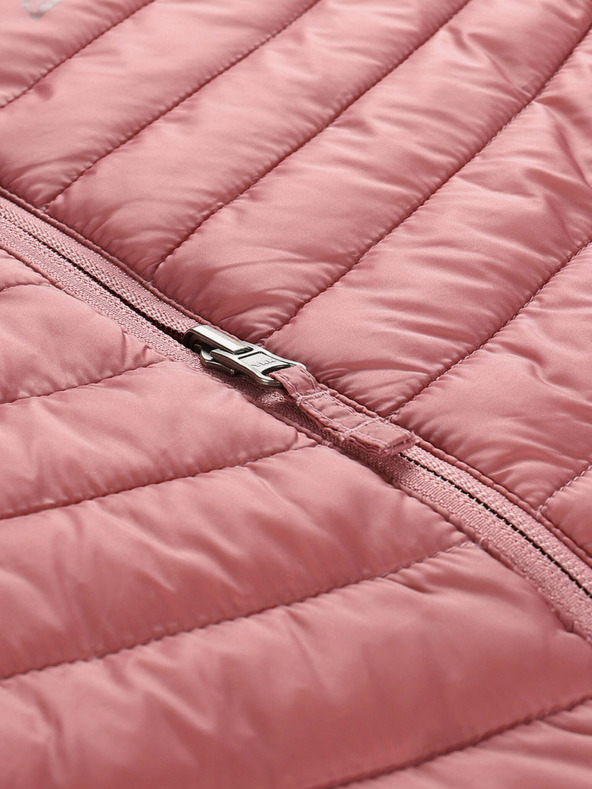 ALPINE PRO Ružová dámska obojstranná prešívaná zimná bunda ALPINE PRO EROMA