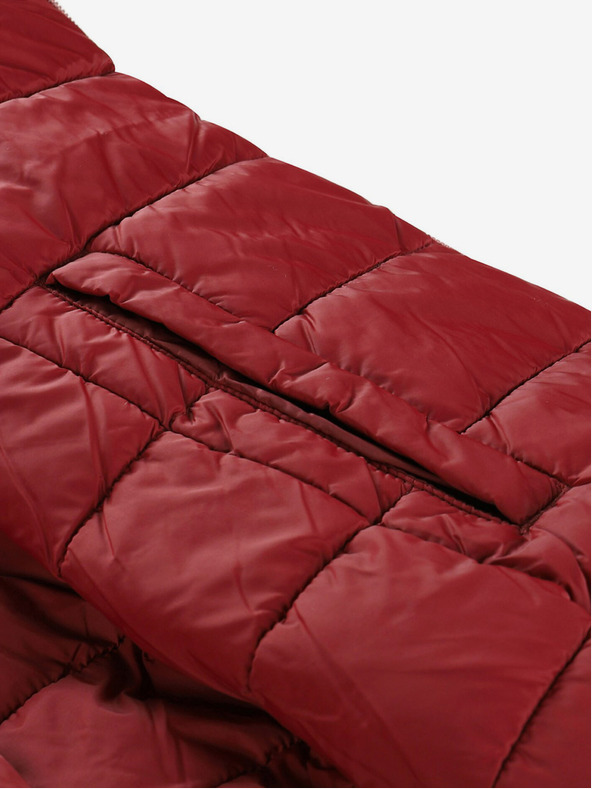 ALPINE PRO Ružová dámska obojstranná prešívaná zimná bunda ALPINE PRO EROMA