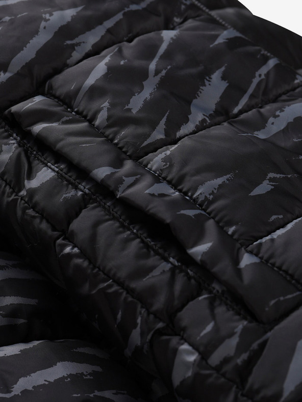 ALPINE PRO Čierna dámska obojstranná prešívaná zimná bunda ALPINE PRO EROMA