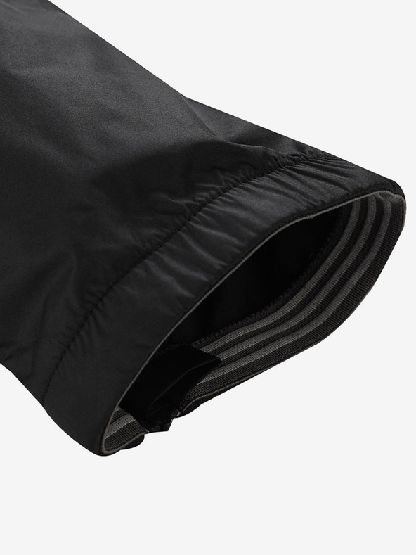 ALPINE PRO Čierne dámske rýchloschnúce športové nohavice ALPINE PRO SAMULA