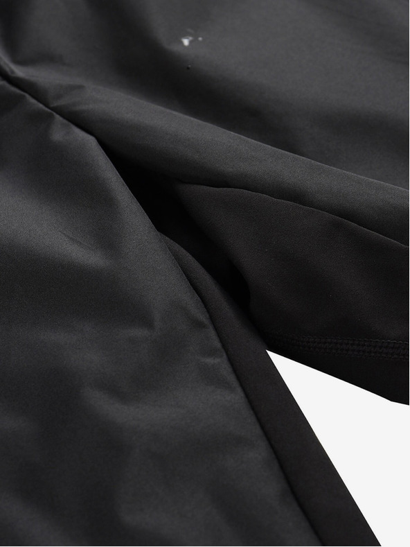 ALPINE PRO Čierne dámske rýchloschnúce športové nohavice ALPINE PRO SAMULA