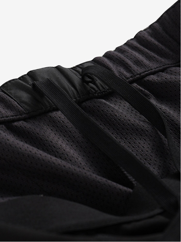 ALPINE PRO Čierne dámske rýchloschnúce športové nohavice ALPINE PRO SAMULA