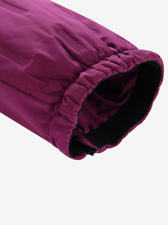 ALPINE PRO Tmavoružové dámske športové nohavice ALPINE PRO GUBERA