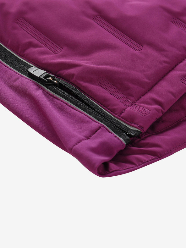 ALPINE PRO Tmavoružová dámska športová sukňa ALPINE PRO BEREWA