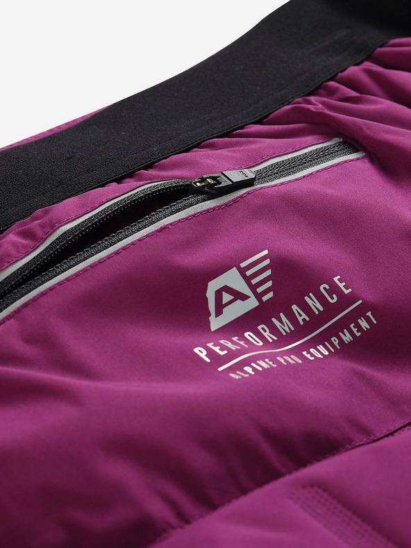 ALPINE PRO Tmavoružová dámska športová sukňa ALPINE PRO BEREWA