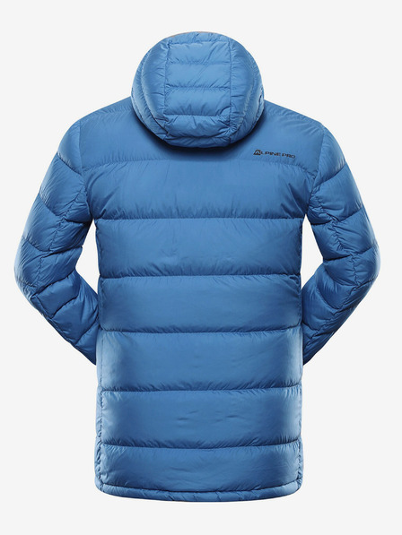 ALPINE PRO Modrá pánska zimná prešívaná bunda ALPINE PRO ROGIT