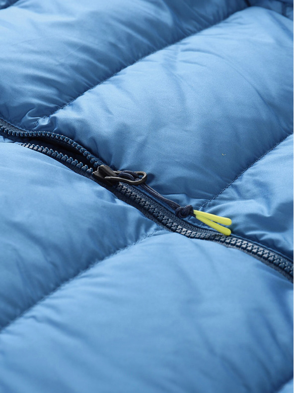 ALPINE PRO Modrá pánska zimná prešívaná bunda ALPINE PRO ROGIT