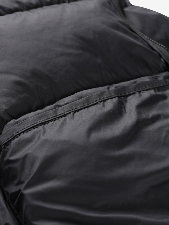 ALPINE PRO Čierna pánska zimná prešívaná bunda ALPINE PRO ROGIT