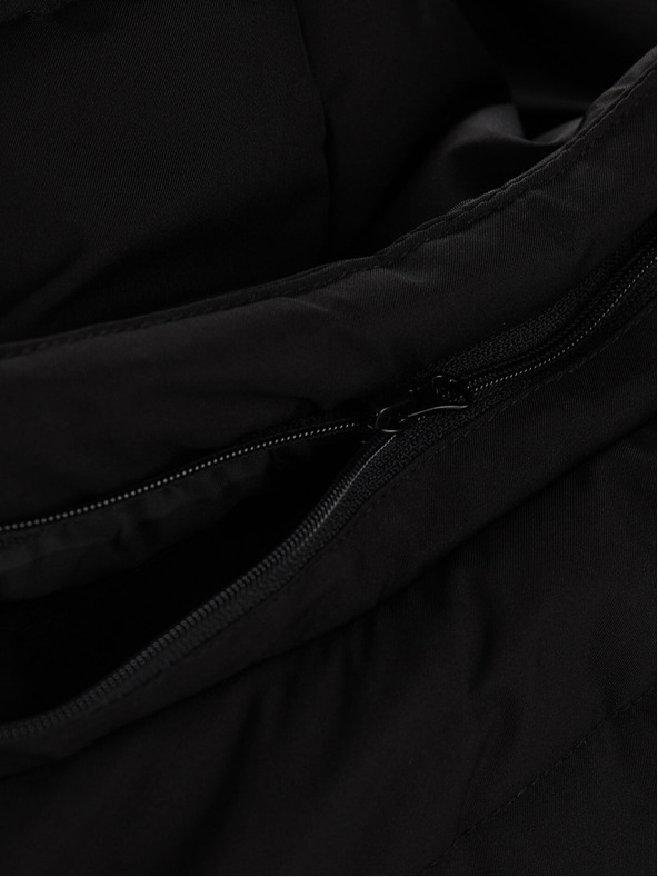 ALPINE PRO Čierna pánska zimná bunda ALPINE PRO LODER