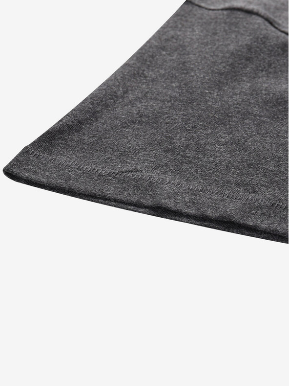 NAX Tmavosivá pánska základná polokošeľa NAX HOFED