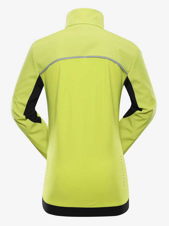 ALPINE PRO ALPINE PRO Geroco svetlozelená detská softshellová bunda