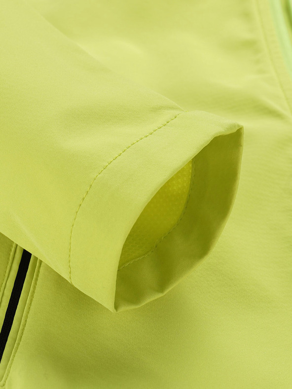 ALPINE PRO ALPINE PRO Geroco svetlozelená detská softshellová bunda