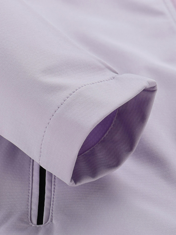 ALPINE PRO Svetlofialová dievčenská softshellová bunda ALPINE PRO Geroco