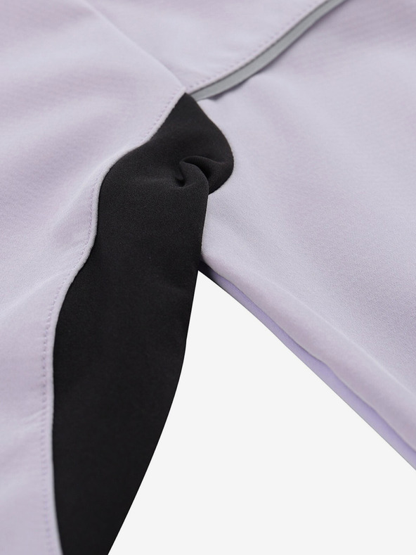 ALPINE PRO Svetlofialová dievčenská softshellová bunda ALPINE PRO Geroco