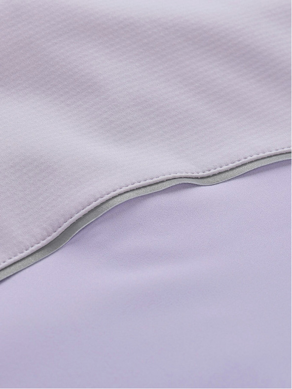 ALPINE PRO Svetlofialová dievčenská softshellová bunda ALPINE PRO Geroco