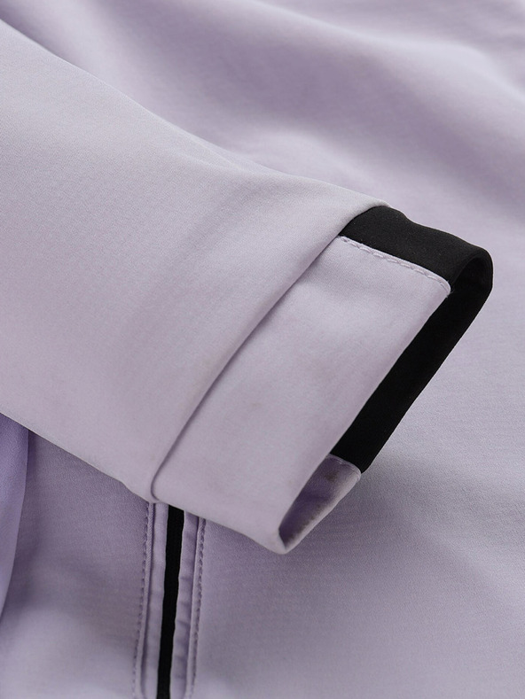 ALPINE PRO Svetlo fialová dámska softshellová bunda ALPINE PRO Geroca