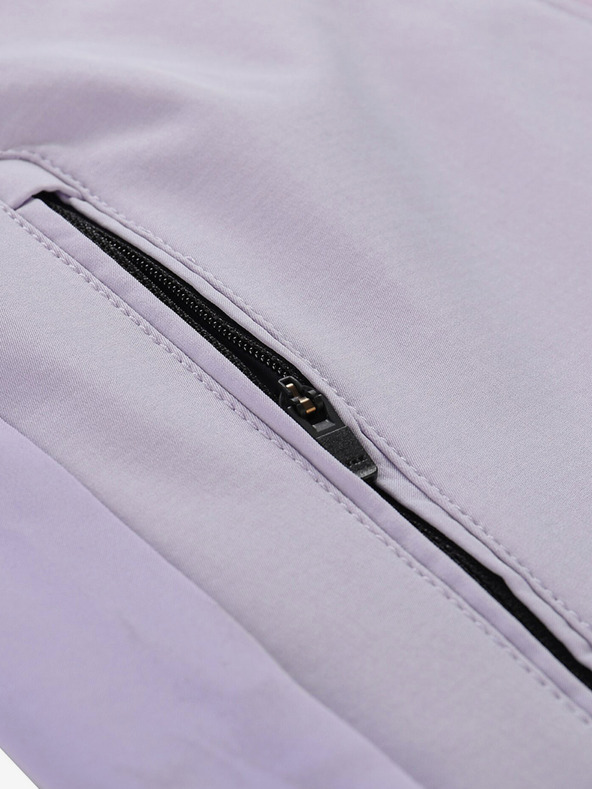 ALPINE PRO Svetlo fialová dámska softshellová bunda ALPINE PRO Geroca