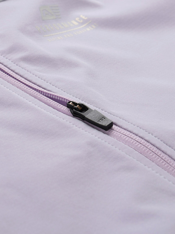 ALPINE PRO Svetlo fialová dámska softshellová bunda ALPINE PRO Geroca