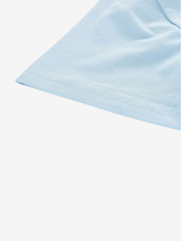 NAX Svetlomodré dámske základné tričko NAX DELENA