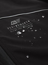 ALPINE PRO Čierna pánska softshellová bunda ALPINE PRO Geroc