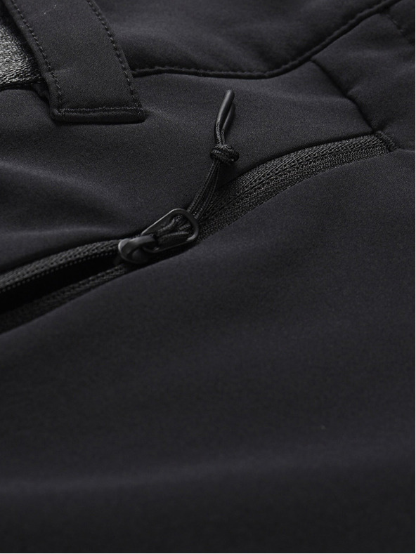 ALPINE PRO Čierne dámske outdoorové nohavice ALPINE PRO Ramela