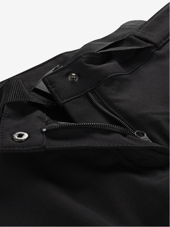 ALPINE PRO Čierne dámske outdoorové nohavice ALPINE PRO Corba