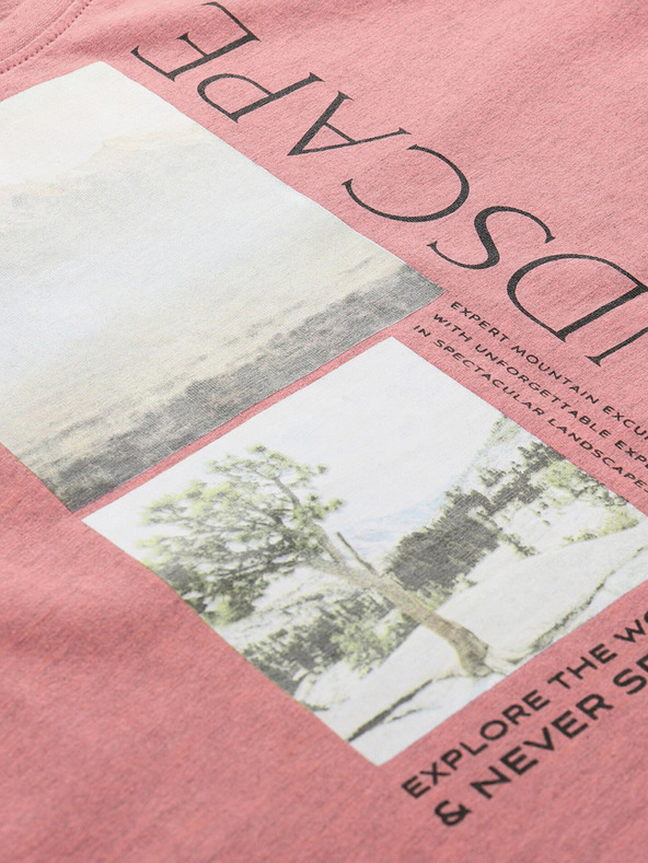 ALPINE PRO Ružové dámske tričko ALPINE PRO Gorena