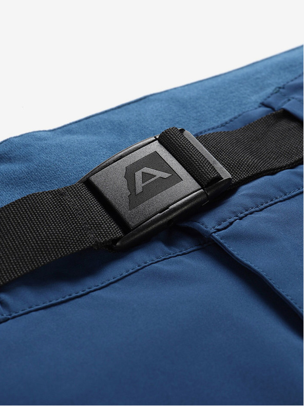ALPINE PRO Modré pánske outdoorové nohavice ALPINE PRO Zoner