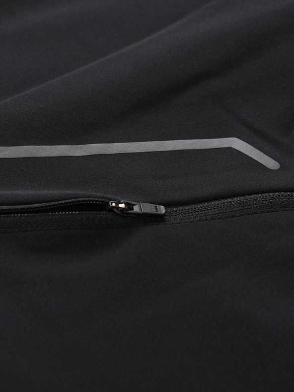 ALPINE PRO Čierne pánske outdoorové nohavice ALPINE PRO Ramel