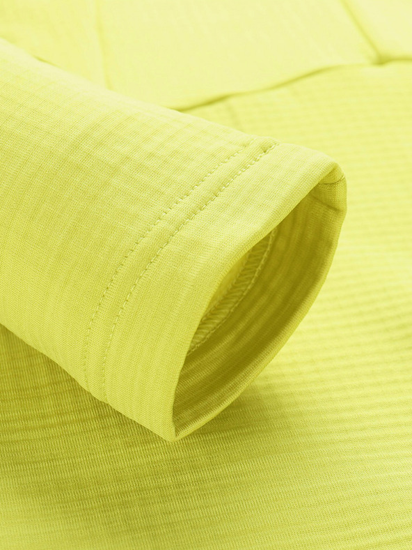 ALPINE PRO Neónovo zelená detská funkčná mikina ALPINE PRO Gorfo