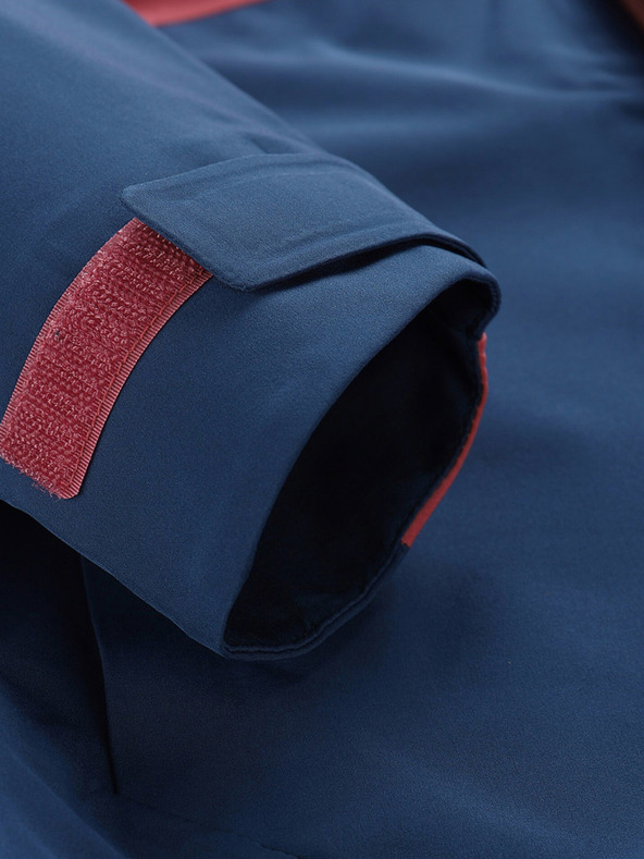 ALPINE PRO Ružová dievčenská športová bunda ALPINE PRO Goro