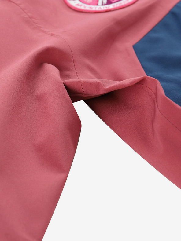 ALPINE PRO Ružová dievčenská športová bunda ALPINE PRO Goro