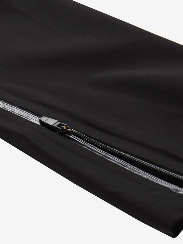 ALPINE PRO Čierne pánske outdoorové nohavice s membránou ALPINE PRO Zoner