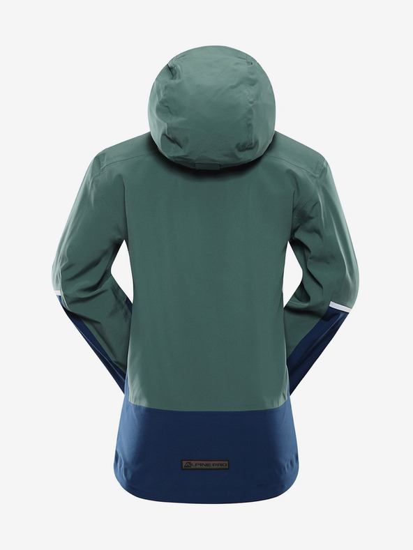 ALPINE PRO Zelená chlapčenská športová bunda ALPINE PRO Goro