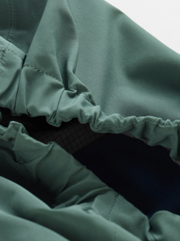 ALPINE PRO Zelená chlapčenská športová bunda ALPINE PRO Goro