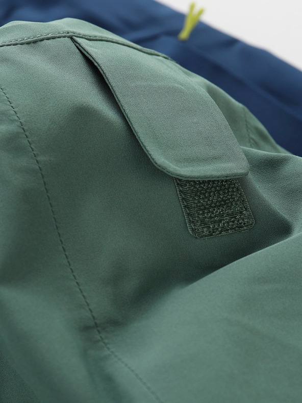 ALPINE PRO Zelená chlapčenská športová bunda ALPINE PRO Goro