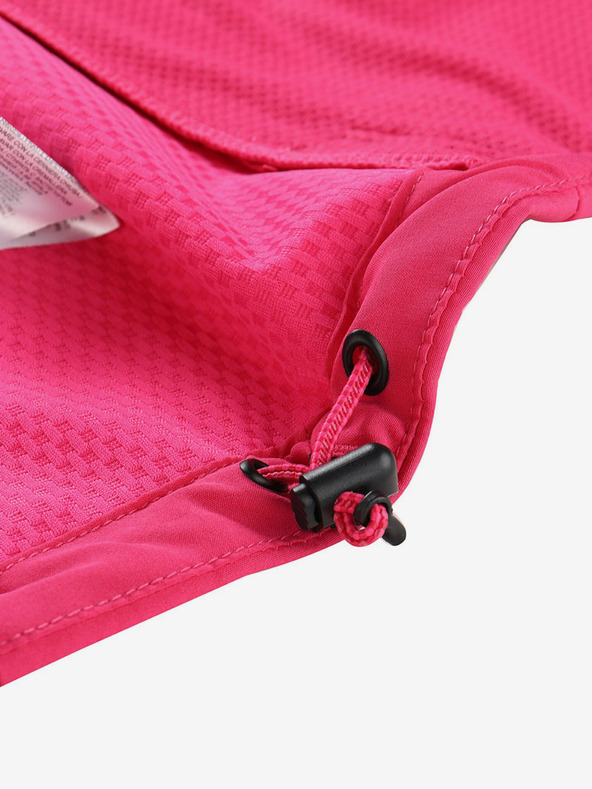 ALPINE PRO Tmavoružová dámska softshellová bunda ALPINE PRO Wersa